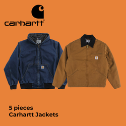 Carhartt Jackets - 5 Pcs