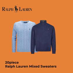 Pulls Ralph Lauren de marque - 20 pièces