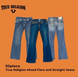 True Religion Flared and Straight mix je..