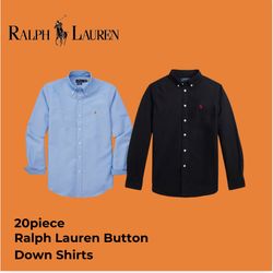 Ralph Lauren Button Down Shirts - 20 pcs