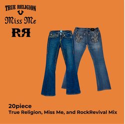 Miss Me , True Religion , Rock Revival m..