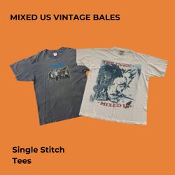 Vintage Single Stitch T-Shirts - 250 Stk.