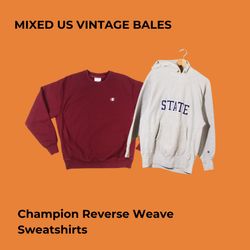 Vintage Champion Reverse Weave Sweatshirts - 100 S..