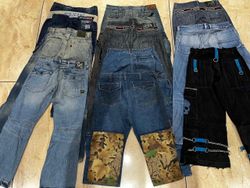 Y2K Hip-Hop Baggy Jeans