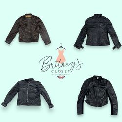 Y2k Structured Leather Jackets - 10 Pieces ( BC-10..