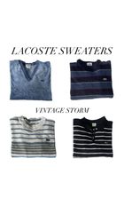 Lacoste Sweaters