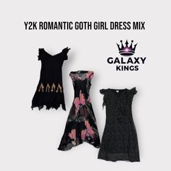 Y2K ROMANTIC GOTH GIRL DRESS MIX