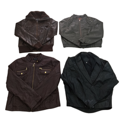 Leather color unique jackets - 12 pcs - 29/10/24