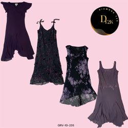 Ethereal Charm – Purple Y2K Fairycore Dress (GRV-1..