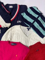 Branded Cable Nit Sweaters 30 Pieces