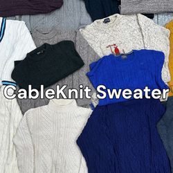 45 x CableKnit Sweater | FISHING SWEATER | HandKni..