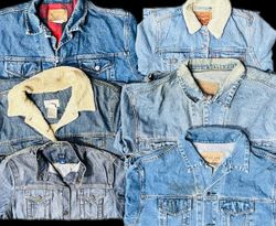 Branded denim jackets 20 pcs