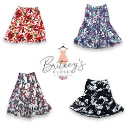 Winter Blossom Y2K Cotton Skirts - 15 Pieces ( BC-..