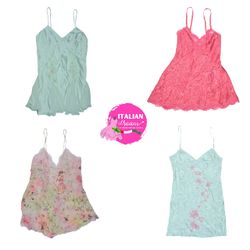 Y2K Pastel Rose Silk Camis