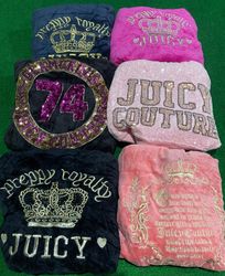 Y2k modern juicy couture hoodies 14 piecea