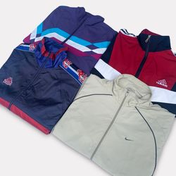 Vintage Branded Windbreakers 75 pcs