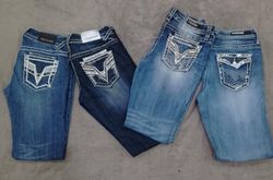 CR2683 Y2K Vigoss Brand Flare Jeans - 10 Pcs