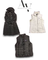 Vestes matelassées Burberry brit, Patagonia, Puma,..