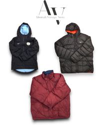 Nike puffer jackets grade A B