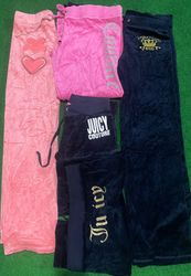 Y2k juicy couture bottoms pants 10 pieces