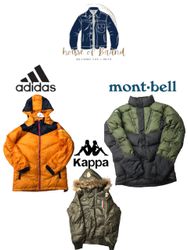 Montbell, Kappa, Adidas et Nike doudounes