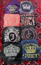 Juicy couture hoodies 12 pieces