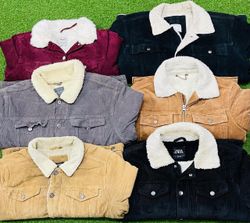 Unbranded corduroy Sherpa jacket 16 pcs