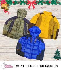 Montbell Puffer Jackets 25pcs