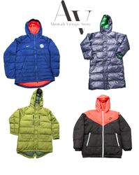 Nike puffer jackets