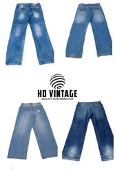 Jean baggy pour hommes HD472 - 12 pièces