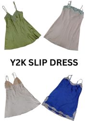 CR2699 Y2K Slip Dresses - 10 Pcs