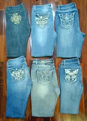 G0086 Ladies Vintage Flared Boot Cut Jeans 20 Piec..