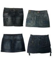 Retro Denim Minis (S-746)