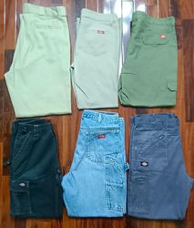 G0090 Dickies Vintage Men Pants & Jeans 16 Pieces