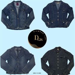 £5.5 Retro Denim Jackets - Y2K Fashion Must-Have