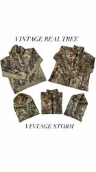 Vintage Real Tree Jungle Print Hoodies & Jackets