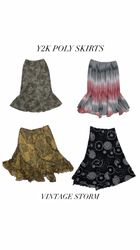 Y2k Poly Skirts