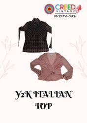 CR2709 Y2K Italian Top - 15 Pcs