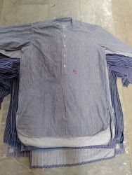 German fisherman hickory stripe smock shirt - 46 p..