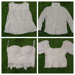 Y2k spring Exclusive beautiful design White gown f..