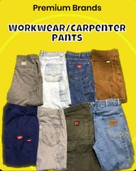 Premium Brand Workwear Carpenter Pants including C..