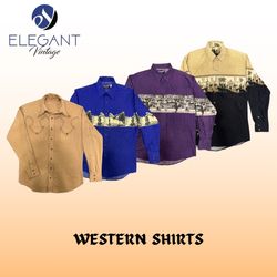 Camisas Western - 50 Piezas