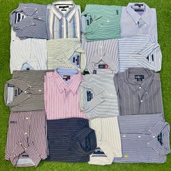 Branded Oxford Collar Shirts -18 pcs Including Pol..