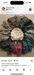 Carhartt jackets -  15 pieces