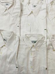 #VV313 Lacoste Shirts White Collection 40 PCs