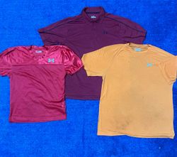 Under armour sports t shirts pcs 9
