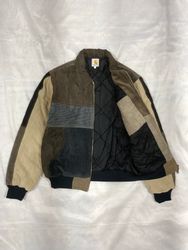 Veste en velours côtelé style Carhartt Rework Tail..