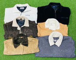 Vestes en velours côtelé sherpa 16 pcs