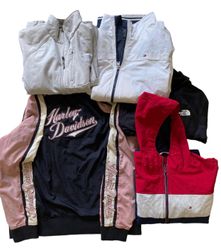 Mix brand jackets - Harley, TNF, Dickies and More!