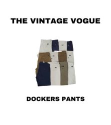 BRANDED DOCKERS PANTS - 12 PIECES